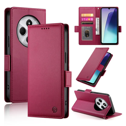 Redmi 14C 4G Wallet Case - Luxury Magnetic PU Leather Flip Cover with Card Slots, Stand & Shockproof Protection