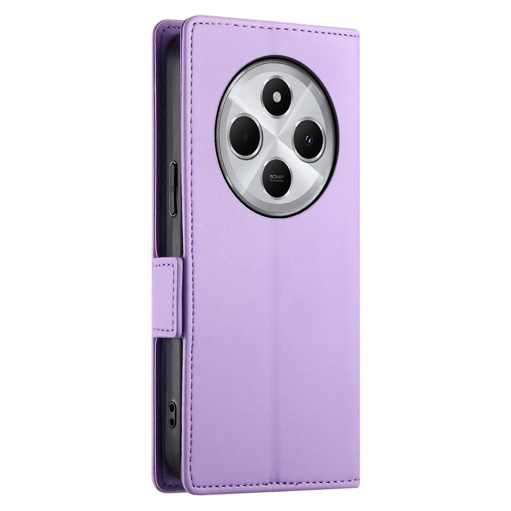Redmi 14C 4G Wallet Case - Luxury Magnetic PU Leather Flip Cover with Card Slots, Stand & Shockproof Protection
