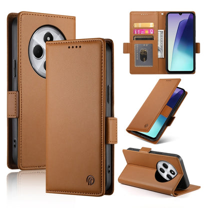 Redmi 14C 4G Wallet Case - Luxury Magnetic PU Leather Flip Cover with Card Slots, Stand & Shockproof Protection