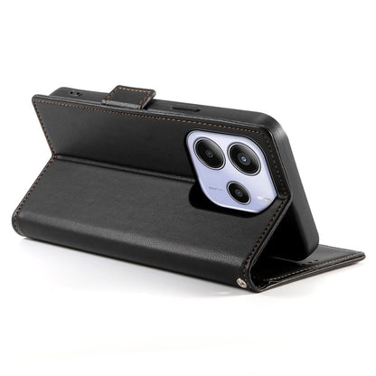 Redmi Note 14 4G Wallet Case - Luxury Magnetic PU Leather Flip Cover with Card Slots, Stand & Shockproof Protection