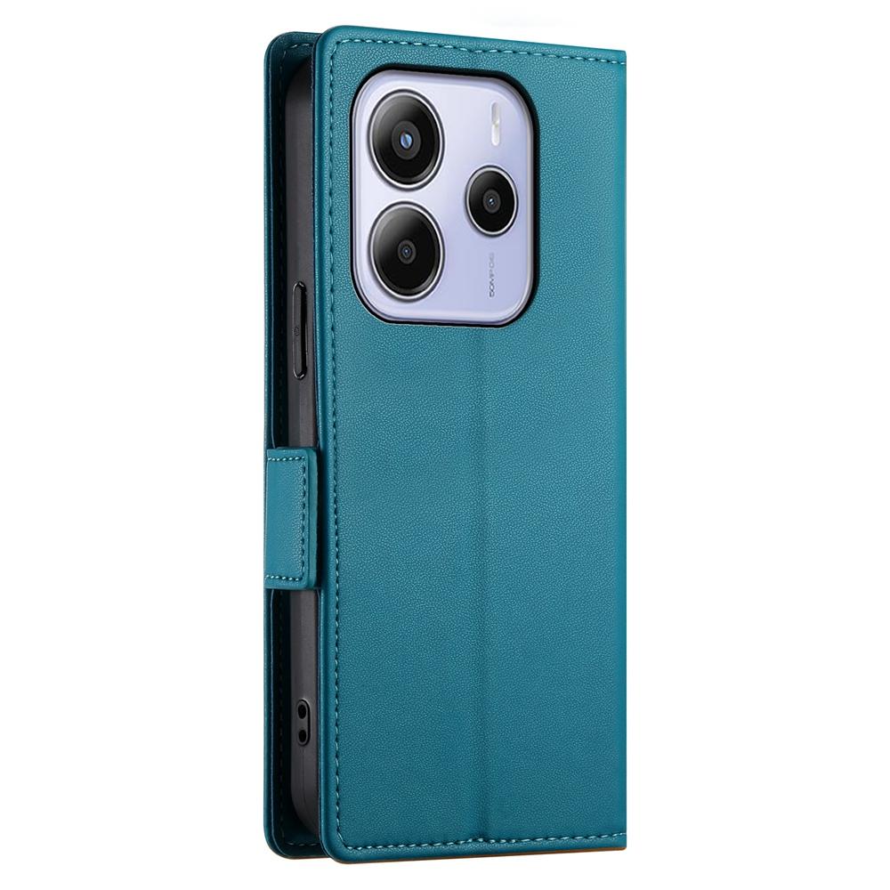 Redmi Note 14 4G Wallet Case - Luxury Magnetic PU Leather Flip Cover with Card Slots, Stand & Shockproof Protection