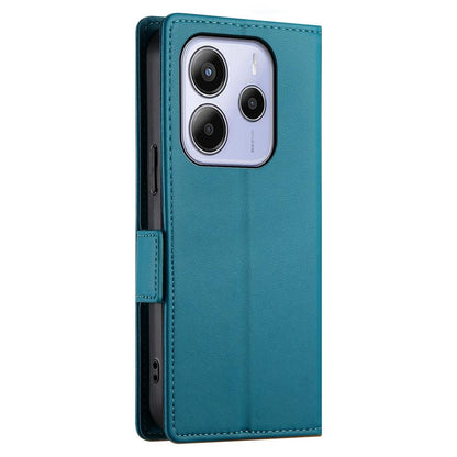 Redmi Note 14 4G Wallet Case - Luxury Magnetic PU Leather Flip Cover with Card Slots, Stand & Shockproof Protection