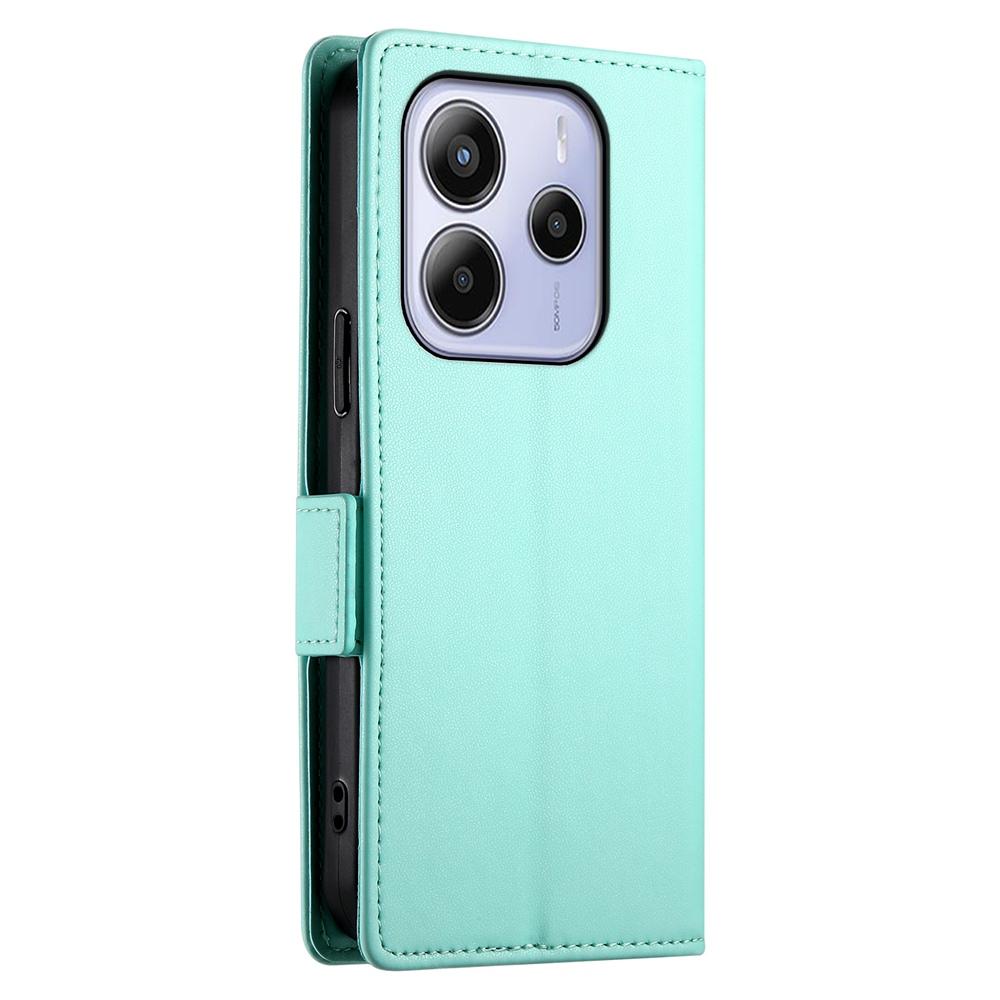 Redmi Note 14 4G Wallet Case - Luxury Magnetic PU Leather Flip Cover with Card Slots, Stand & Shockproof Protection
