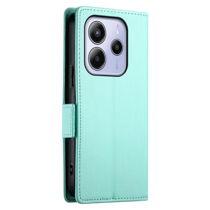 Redmi Note 14 4G Wallet Case - Luxury Magnetic PU Leather Flip Cover with Card Slots, Stand & Shockproof Protection