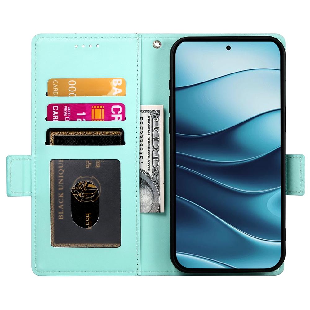 Redmi Note 14 4G Wallet Case - Luxury Magnetic PU Leather Flip Cover with Card Slots, Stand & Shockproof Protection
