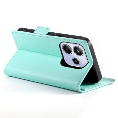 Redmi Note 14 4G Wallet Case - Luxury Magnetic PU Leather Flip Cover with Card Slots, Stand & Shockproof Protection