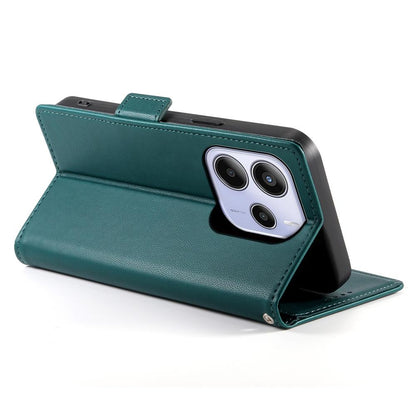 Redmi Note 14 4G Wallet Case - Luxury Magnetic PU Leather Flip Cover with Card Slots, Stand & Shockproof Protection