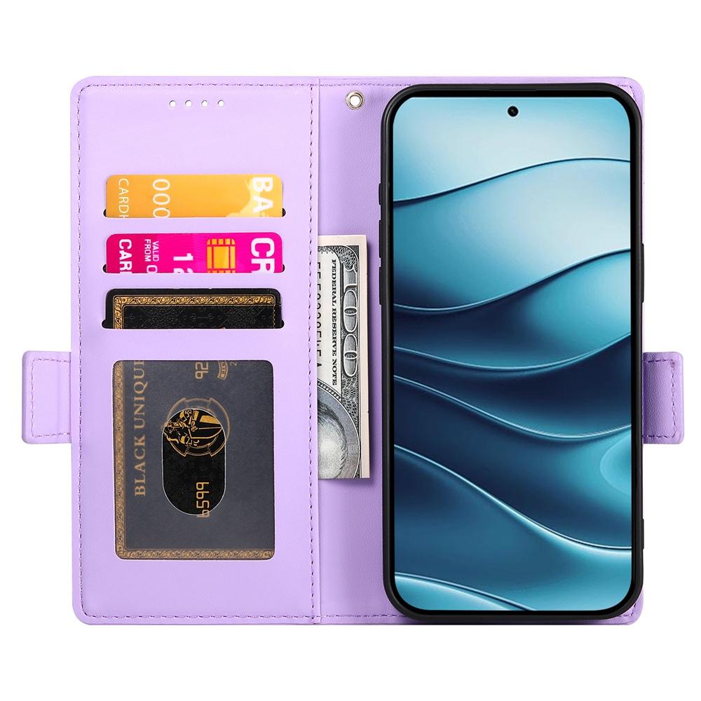 Redmi Note 14 4G Wallet Case - Luxury Magnetic PU Leather Flip Cover with Card Slots, Stand & Shockproof Protection