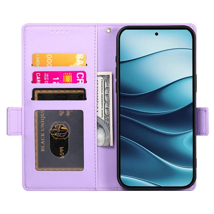 Redmi Note 14 4G Wallet Case - Luxury Magnetic PU Leather Flip Cover with Card Slots, Stand & Shockproof Protection