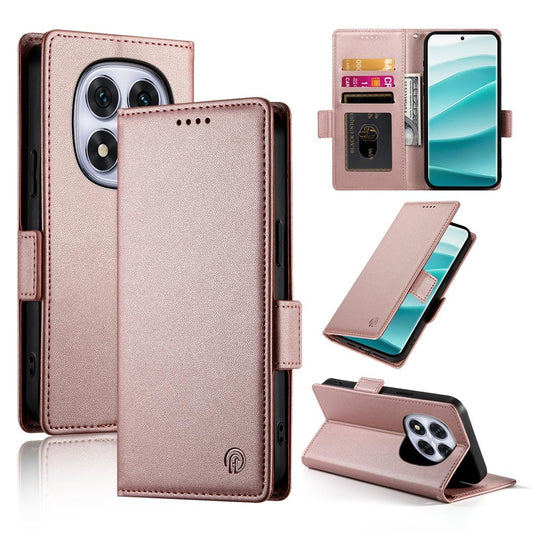 Redmi Note 14 Pro 4G Wallet Case - Luxury Magnetic PU Leather Flip Cover with Card Slots, Stand & Shockproof Protection