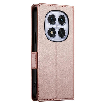 Redmi Note 14 Pro 4G Wallet Case - Luxury Magnetic PU Leather Flip Cover with Card Slots, Stand & Shockproof Protection