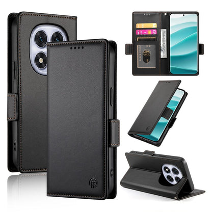 Redmi Note 14 Pro 4G Wallet Case - Luxury Magnetic PU Leather Flip Cover with Card Slots, Stand & Shockproof Protection