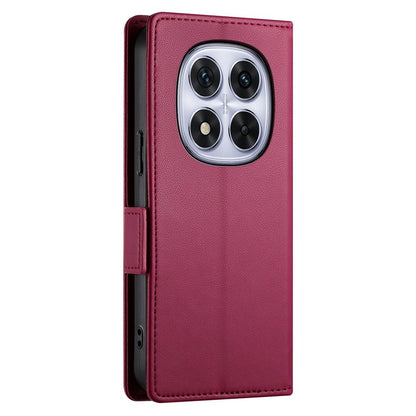 Redmi Note 14 Pro 4G Wallet Case - Luxury Magnetic PU Leather Flip Cover with Card Slots, Stand & Shockproof Protection