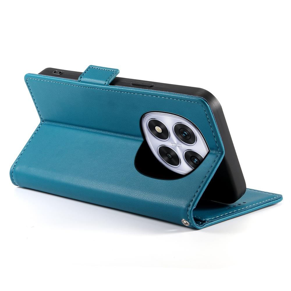 Redmi Note 14 Pro 4G Wallet Case - Luxury Magnetic PU Leather Flip Cover with Card Slots, Stand & Shockproof Protection