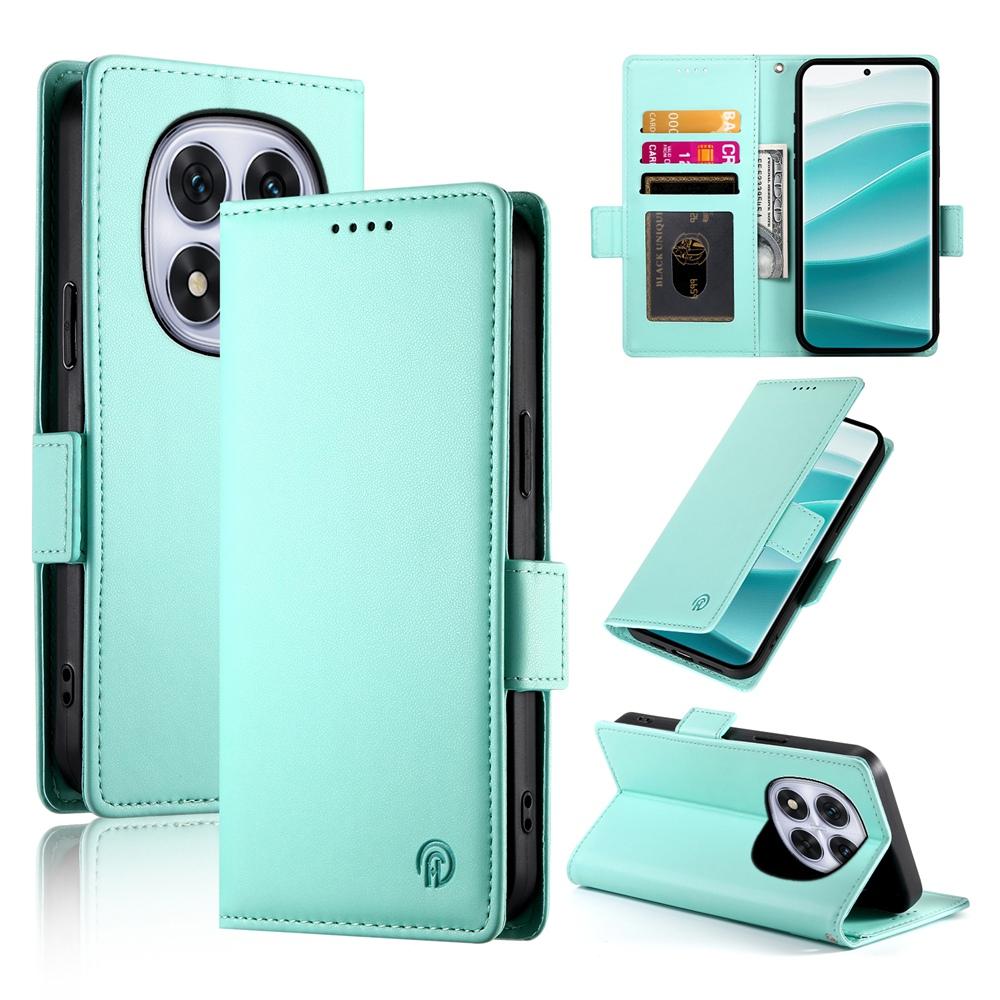 Redmi Note 14 Pro 4G Wallet Case - Luxury Magnetic PU Leather Flip Cover with Card Slots, Stand & Shockproof Protection