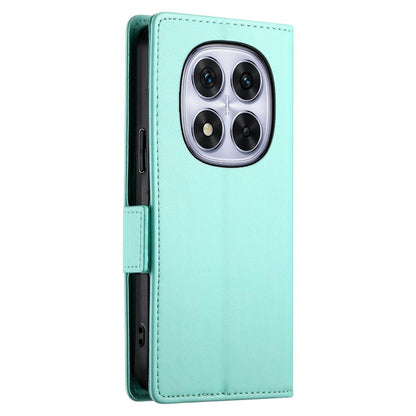 Redmi Note 14 Pro 4G Wallet Case - Luxury Magnetic PU Leather Flip Cover with Card Slots, Stand & Shockproof Protection