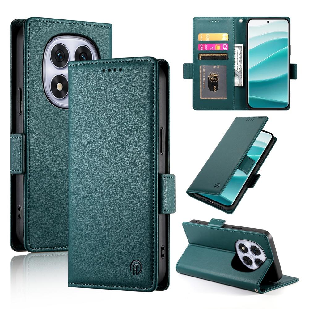 Redmi Note 14 Pro 4G Wallet Case - Luxury Magnetic PU Leather Flip Cover with Card Slots, Stand & Shockproof Protection
