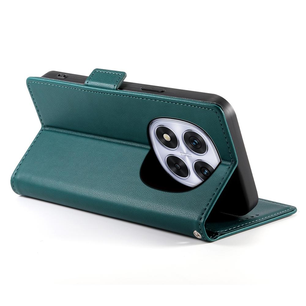 Redmi Note 14 Pro 4G Wallet Case - Luxury Magnetic PU Leather Flip Cover with Card Slots, Stand & Shockproof Protection