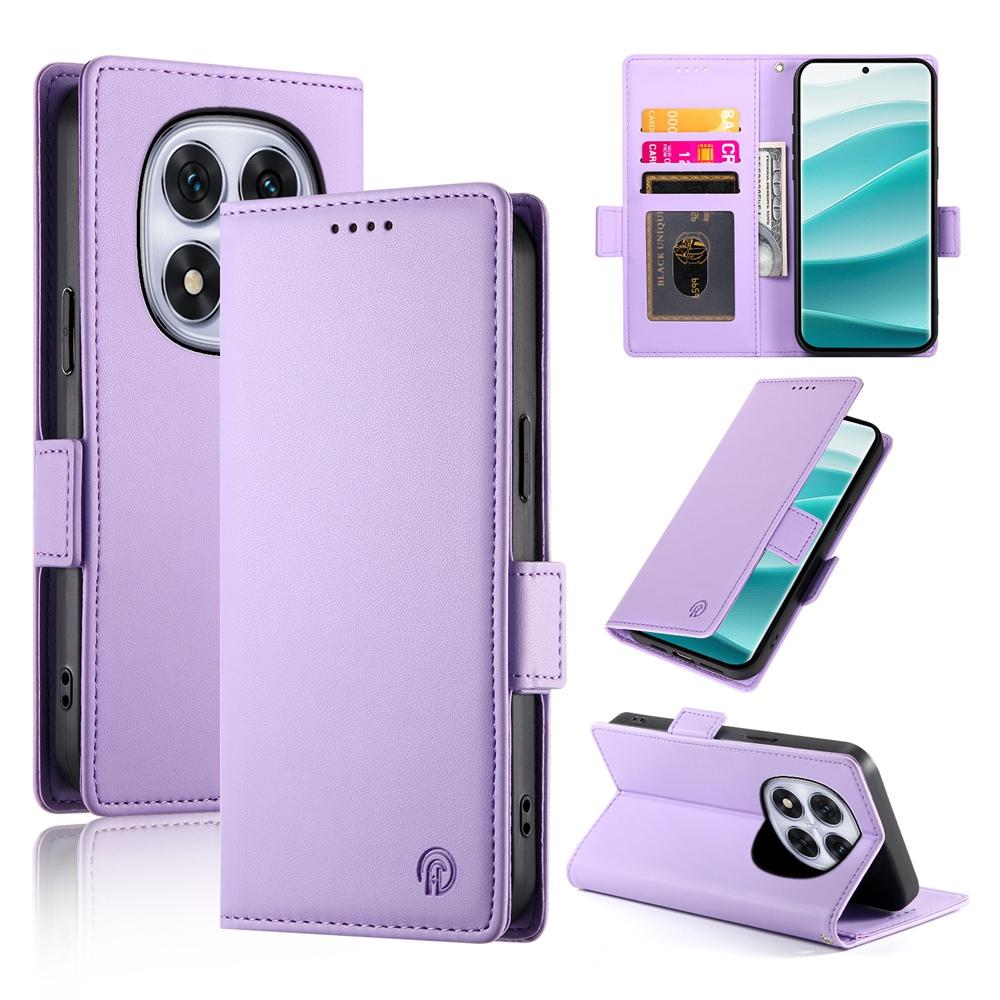 Redmi Note 14 Pro 4G Wallet Case - Luxury Magnetic PU Leather Flip Cover with Card Slots, Stand & Shockproof Protection