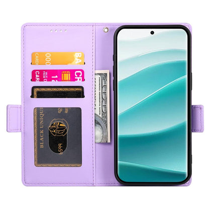 Redmi Note 14 Pro 4G Wallet Case - Luxury Magnetic PU Leather Flip Cover with Card Slots, Stand & Shockproof Protection