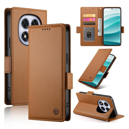 Redmi Note 14 Pro 4G Wallet Case - Luxury Magnetic PU Leather Flip Cover with Card Slots, Stand & Shockproof Protection