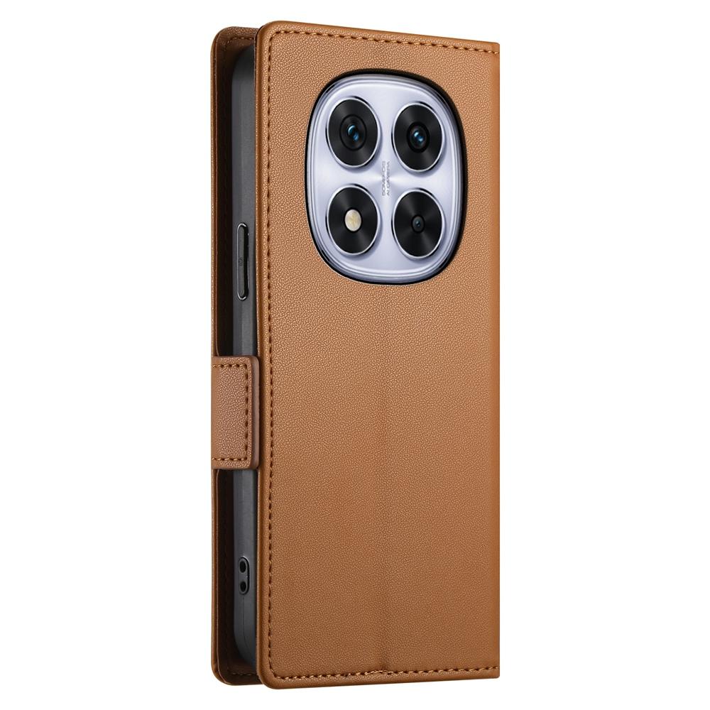 Redmi Note 14 Pro 4G Wallet Case - Luxury Magnetic PU Leather Flip Cover with Card Slots, Stand & Shockproof Protection