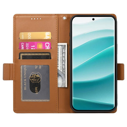 Redmi Note 14 Pro 4G Wallet Case - Luxury Magnetic PU Leather Flip Cover with Card Slots, Stand & Shockproof Protection