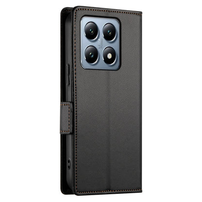 Xiaomi 14T Pro Wallet Case - Luxury Magnetic PU Leather Flip Cover with Card Slots, Stand & Shockproof Protection