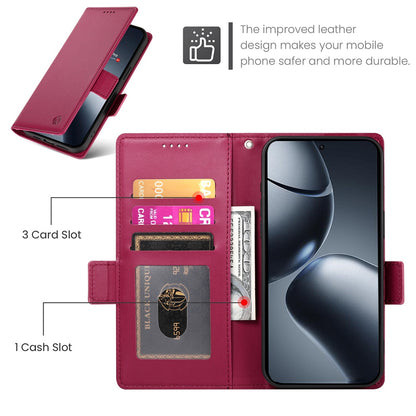 Xiaomi 14T Pro Wallet Case - Luxury Magnetic PU Leather Flip Cover with Card Slots, Stand & Shockproof Protection