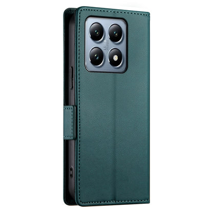 Xiaomi 14T Pro Wallet Case - Luxury Magnetic PU Leather Flip Cover with Card Slots, Stand & Shockproof Protection