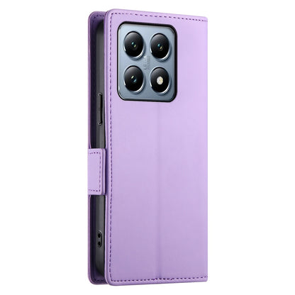 Xiaomi 14T Pro Wallet Case - Luxury Magnetic PU Leather Flip Cover with Card Slots, Stand & Shockproof Protection