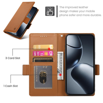Xiaomi 14T Pro Wallet Case - Luxury Magnetic PU Leather Flip Cover with Card Slots, Stand & Shockproof Protection