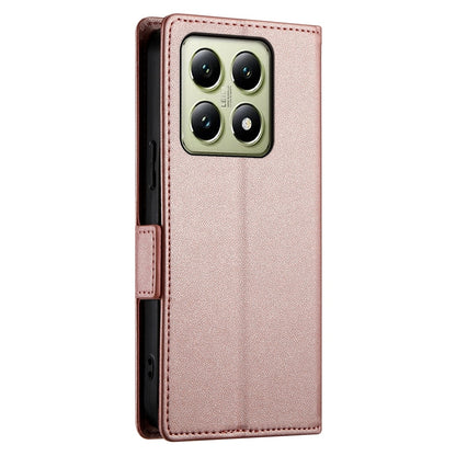 Xiaomi 14T Wallet Case - Luxury Magnetic PU Leather Flip Cover with Card Slots, Stand & Shockproof Protection