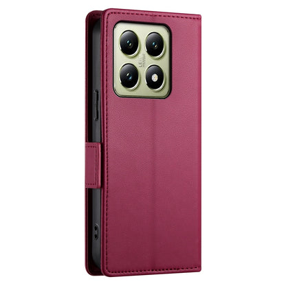 Xiaomi 14T Wallet Case - Luxury Magnetic PU Leather Flip Cover with Card Slots, Stand & Shockproof Protection