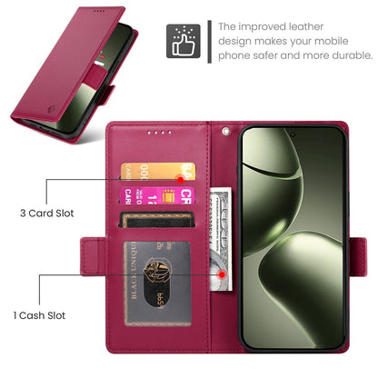 Xiaomi 14T Wallet Case - Luxury Magnetic PU Leather Flip Cover with Card Slots, Stand & Shockproof Protection
