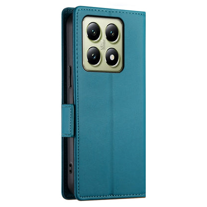Xiaomi 14T Wallet Case - Luxury Magnetic PU Leather Flip Cover with Card Slots, Stand & Shockproof Protection