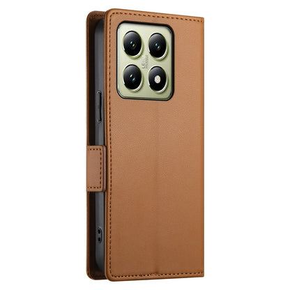Xiaomi 14T Wallet Case - Luxury Magnetic PU Leather Flip Cover with Card Slots, Stand & Shockproof Protection