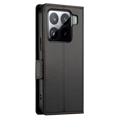 Xiaomi 15 Wallet Case - Luxury Magnetic PU Leather Flip Cover with Card Slots, Stand & Shockproof Protection