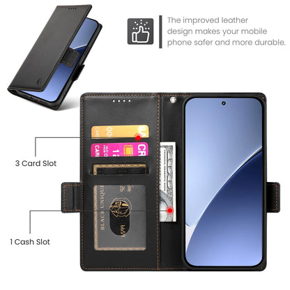 Xiaomi 15 Wallet Case - Luxury Magnetic PU Leather Flip Cover with Card Slots, Stand & Shockproof Protection