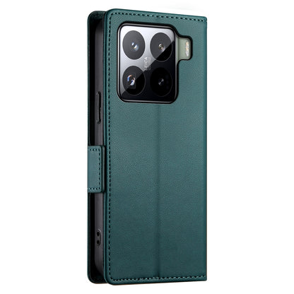 Xiaomi 15 Wallet Case - Luxury Magnetic PU Leather Flip Cover with Card Slots, Stand & Shockproof Protection