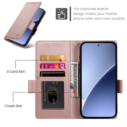 Xiaomi 15 Pro Wallet Case - Luxury Magnetic PU Leather Flip Cover with Card Slots, Stand & Shockproof Protection