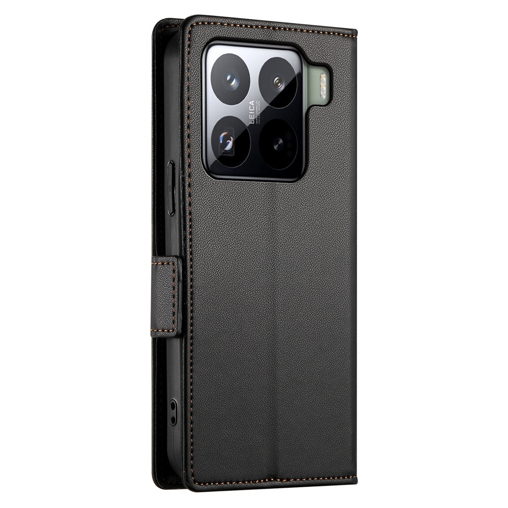 Xiaomi 15 Pro Wallet Case - Luxury Magnetic PU Leather Flip Cover with Card Slots, Stand & Shockproof Protection