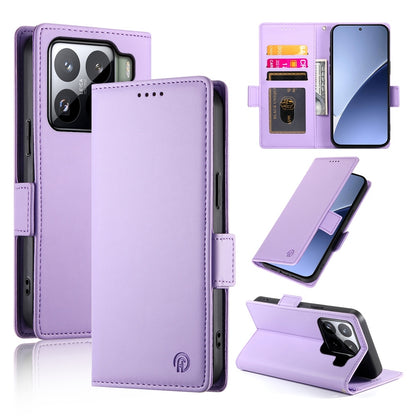Xiaomi 15 Pro Wallet Case - Luxury Magnetic PU Leather Flip Cover with Card Slots, Stand & Shockproof Protection