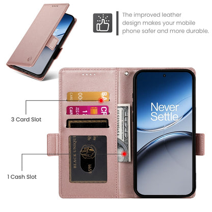 OnePlus Nord 4 5G Wallet Case - Luxury Magnetic PU Leather Flip Cover with Card Slots, Stand & Shockproof Protection