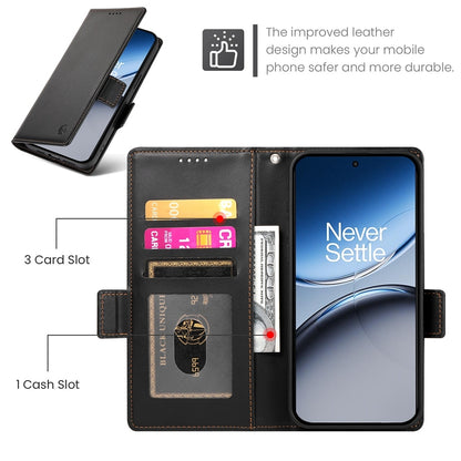 OnePlus Nord 4 5G Wallet Case - Luxury Magnetic PU Leather Flip Cover with Card Slots, Stand & Shockproof Protection