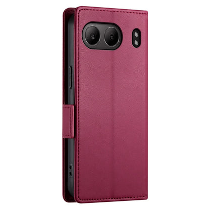 OnePlus Nord 4 5G Wallet Case - Luxury Magnetic PU Leather Flip Cover with Card Slots, Stand & Shockproof Protection
