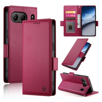 OnePlus Nord 4 5G Wallet Case - Luxury Magnetic PU Leather Flip Cover with Card Slots, Stand & Shockproof Protection