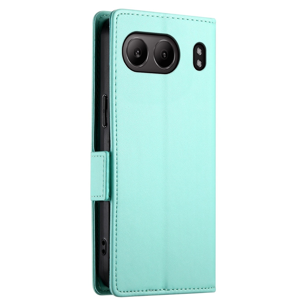 OnePlus Nord 4 5G Wallet Case - Luxury Magnetic PU Leather Flip Cover with Card Slots, Stand & Shockproof Protection