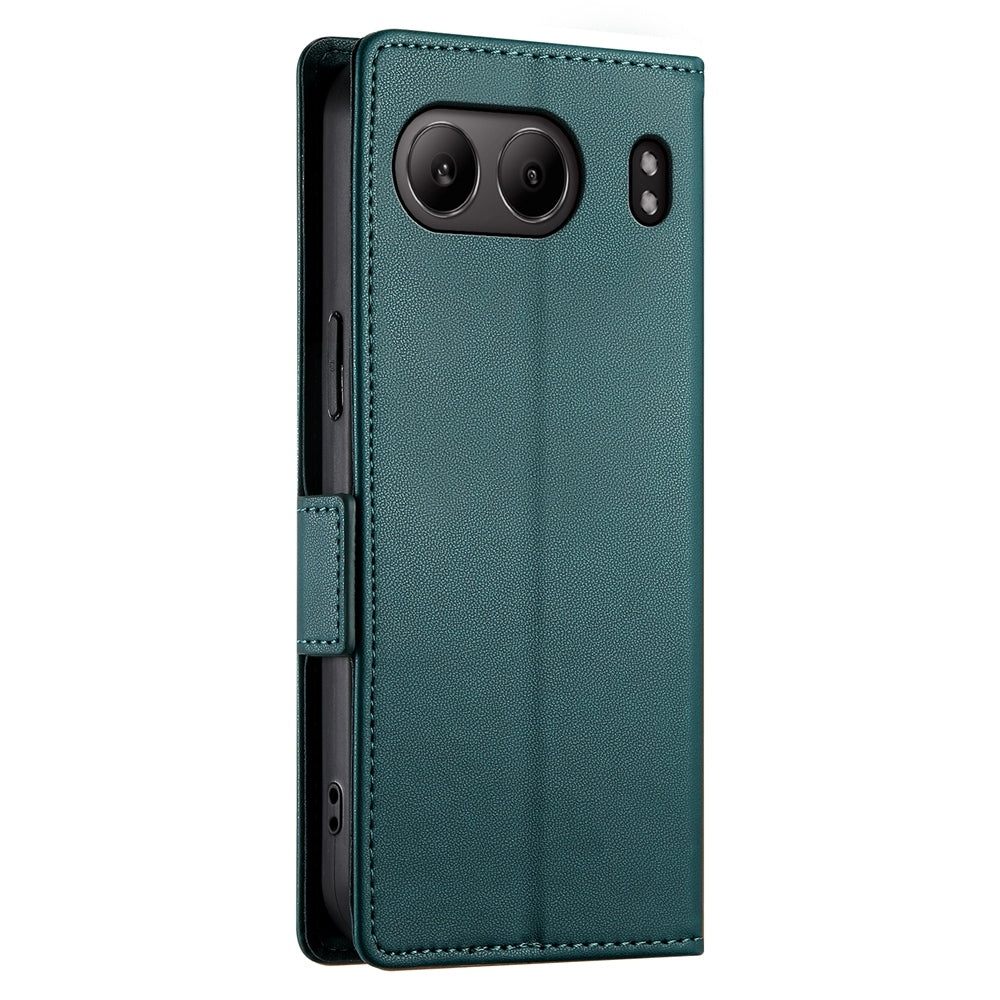 OnePlus Nord 4 5G Wallet Case - Luxury Magnetic PU Leather Flip Cover with Card Slots, Stand & Shockproof Protection