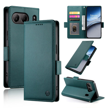 OnePlus Nord 4 5G Wallet Case - Luxury Magnetic PU Leather Flip Cover with Card Slots, Stand & Shockproof Protection